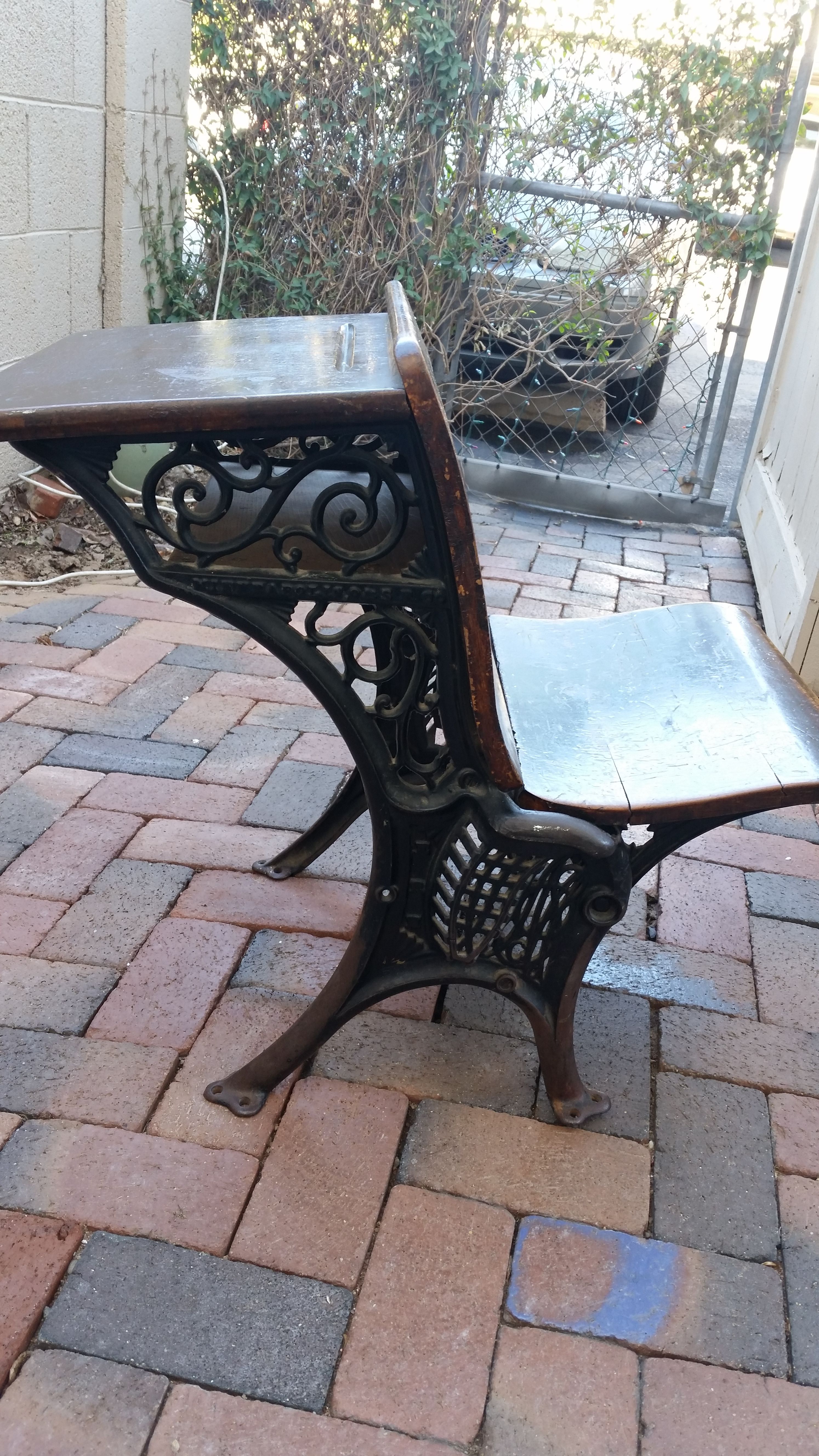 Antique Kindergarten, 1st Grade School Desk