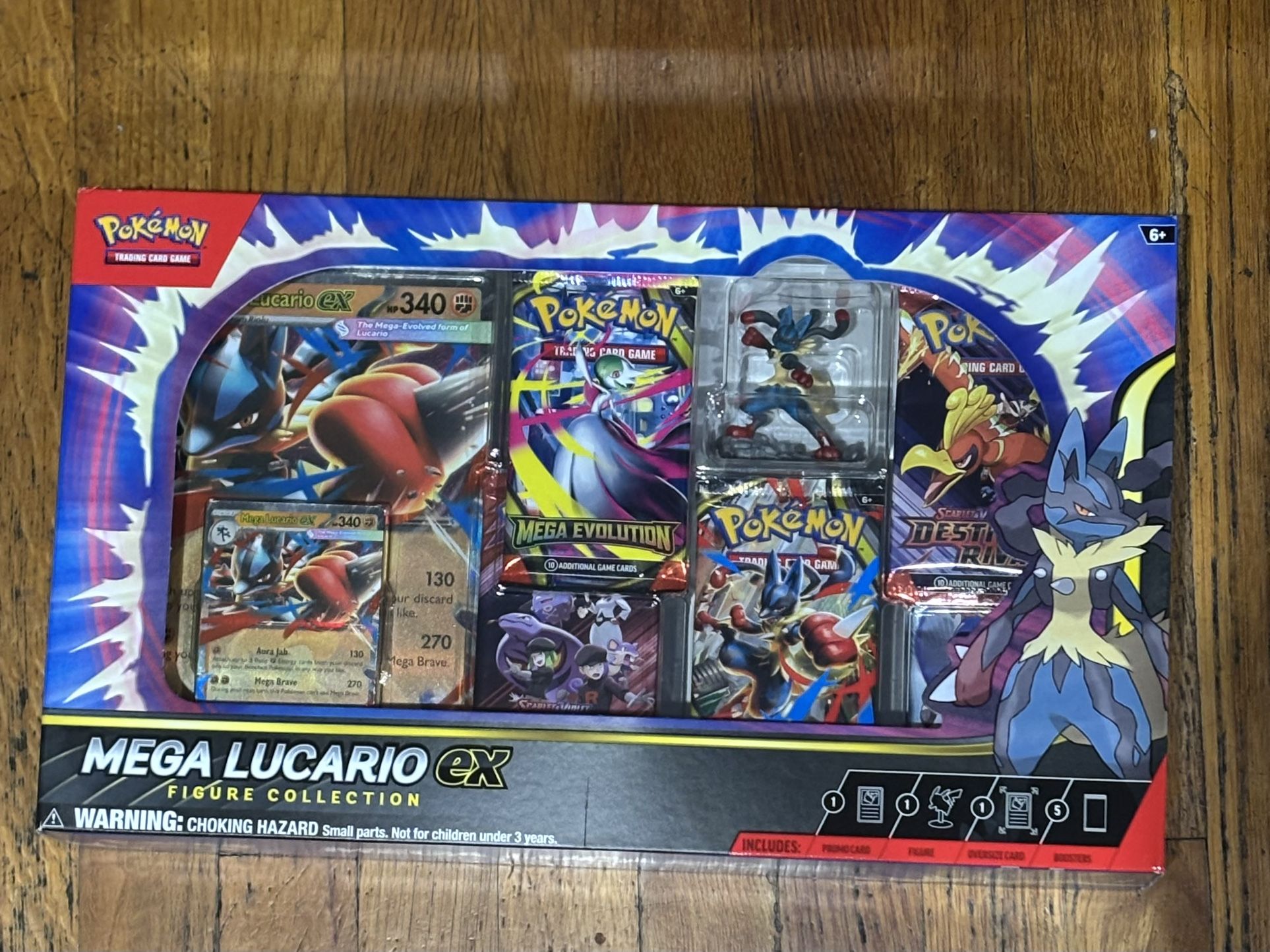 Pokemon Mega Lucario ex Premium Figure Collection Box