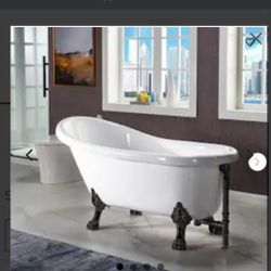 Claw Foot Porcelion Tub