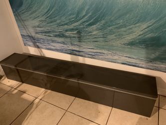 Like a new gray tv stand