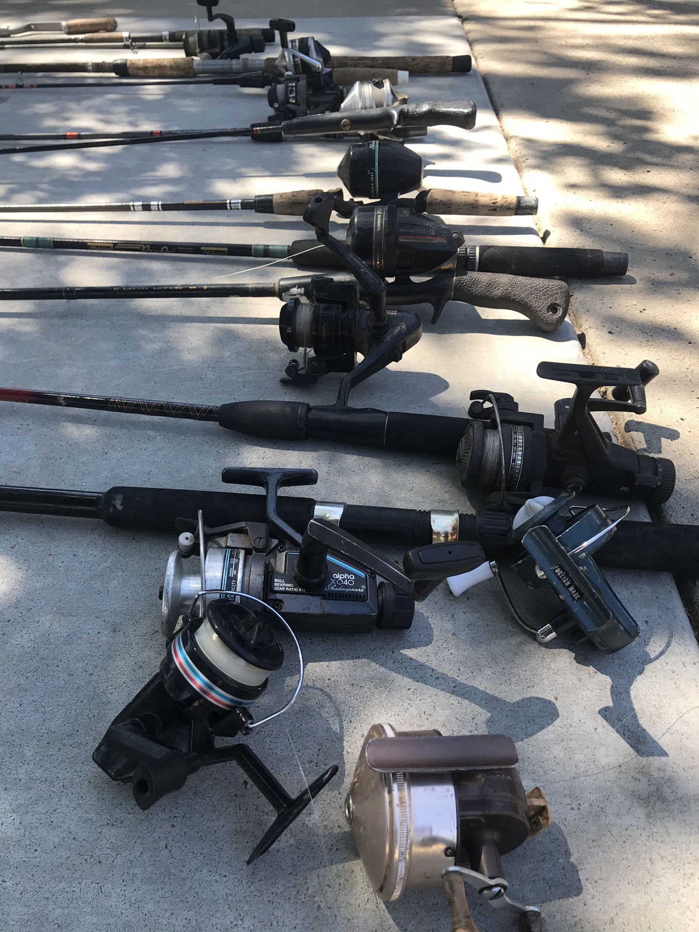 Fishing poles reels all for $100 sport sports outdoors