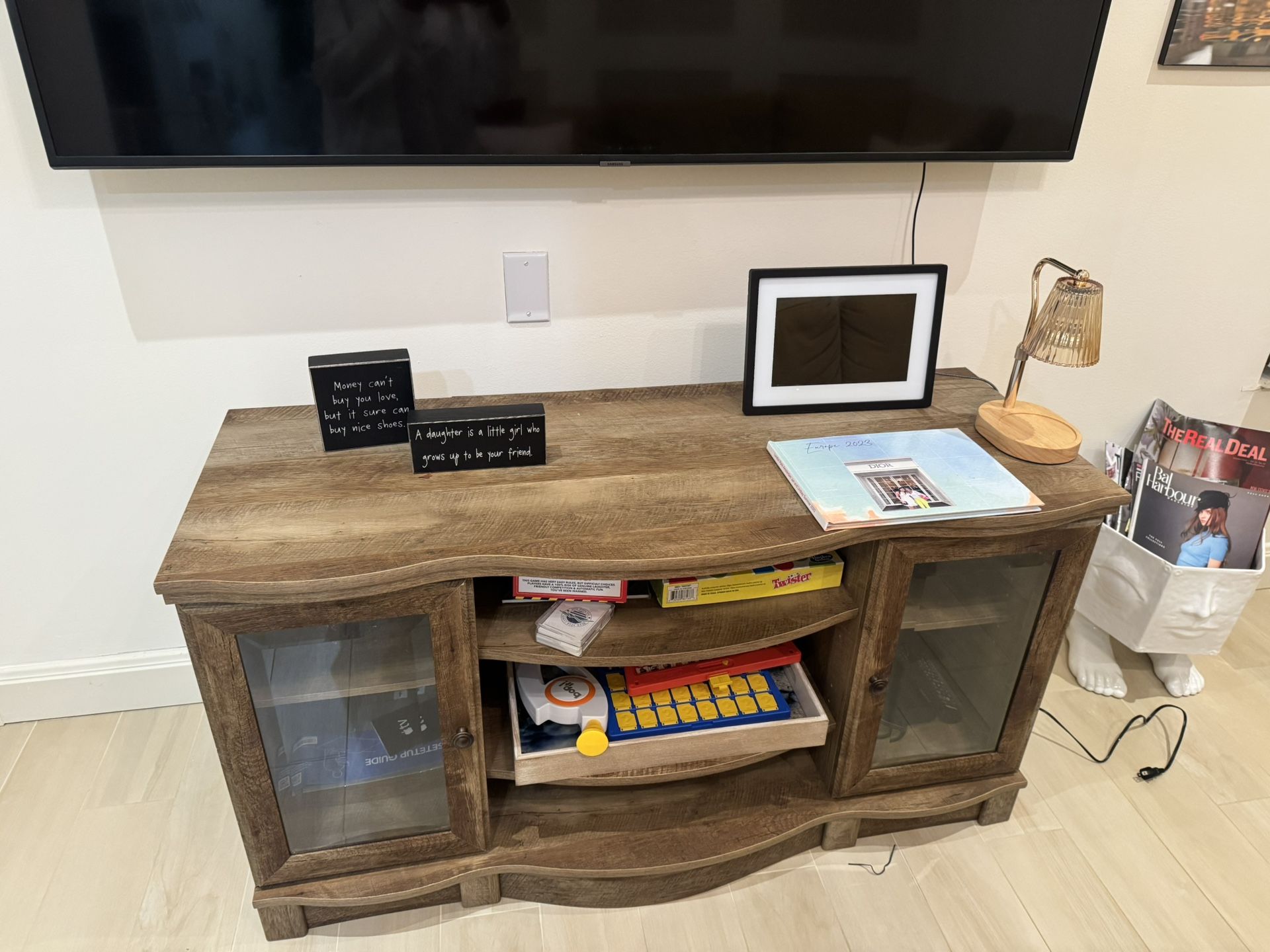Sofa , Table And Media Center For Sale ! 