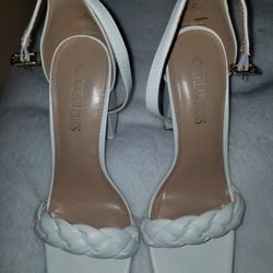 White Heels 8.5