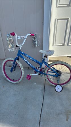 Huffy Seastar Kids Bike with Training Wheels