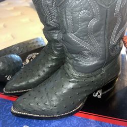 Botas Y  Y Cinto De Avestruz.y Sombrero