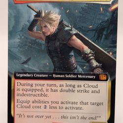 Cloud, Planet's Champion (Extended Art) Magic: The Gathering Universes Beyond: FINAL FANTASY 482