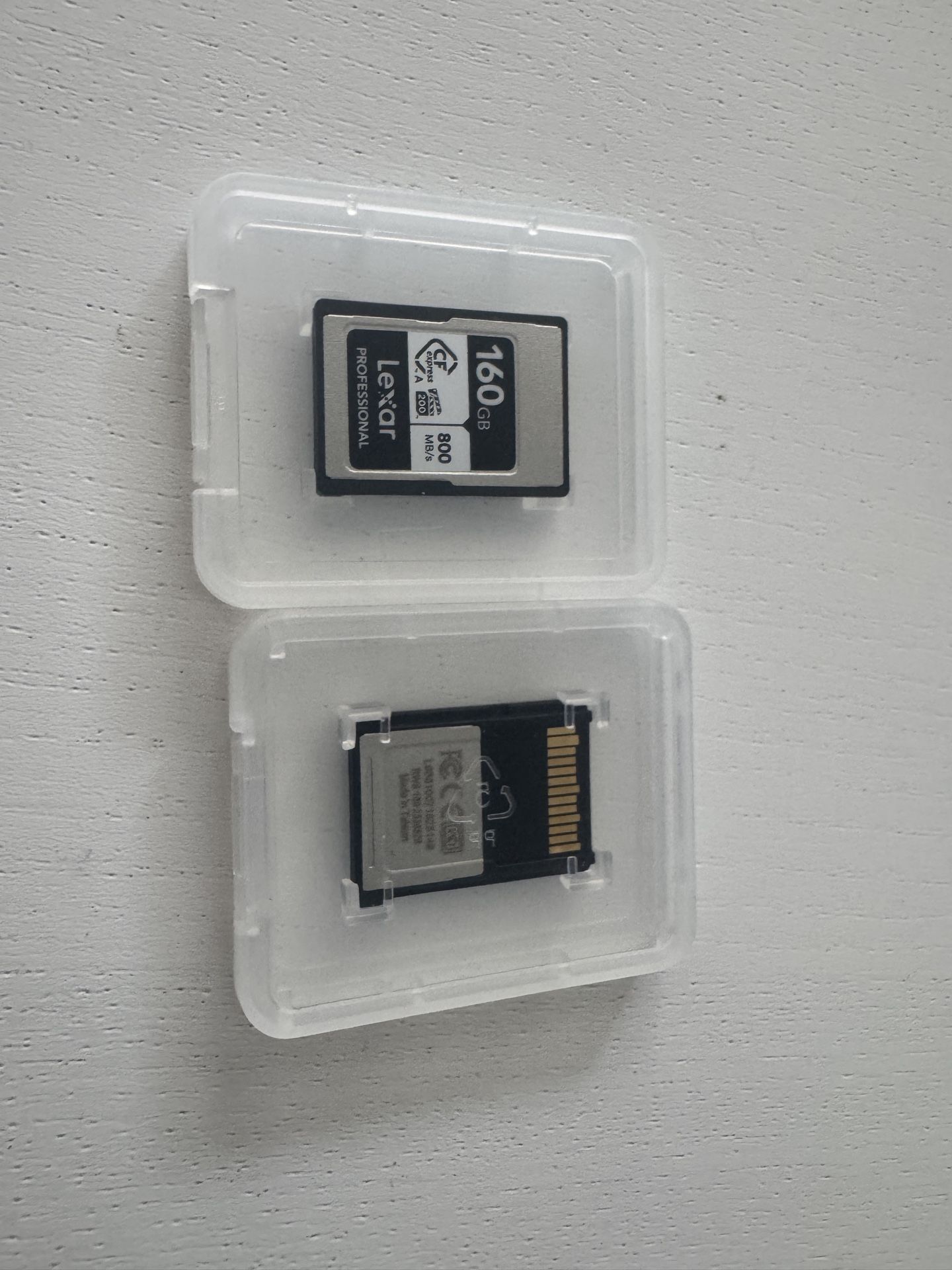 2x Lexar CFexpress Type A 160GB (Silver) – $95 Total
