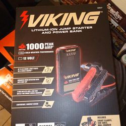 Viking Lithium-ion Jump Starter And Power Bank