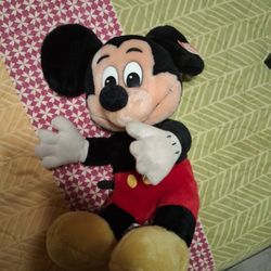 Vintage Mickey Mouse With Orignal Tag