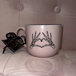 Pink Halloween Mug 