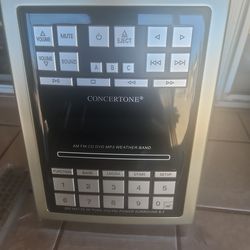 Concertone RV entertainment stereo system