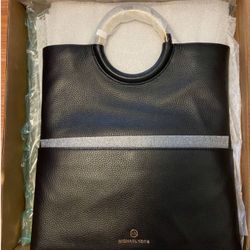 Rosie Foldover Ring Top Handle Clutch Bag Purse