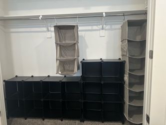 Closet organizers