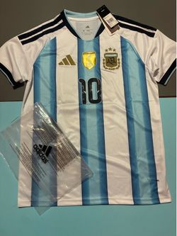 ⭐ Argentina Messi #10 Home Jersey Medium BNWT World Champions Soccer Shirt