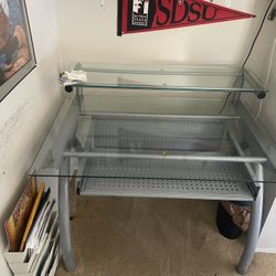 Glass Desk