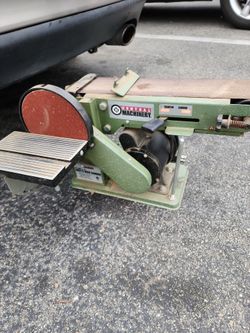 Disk and belt sander and 5sp drill press
