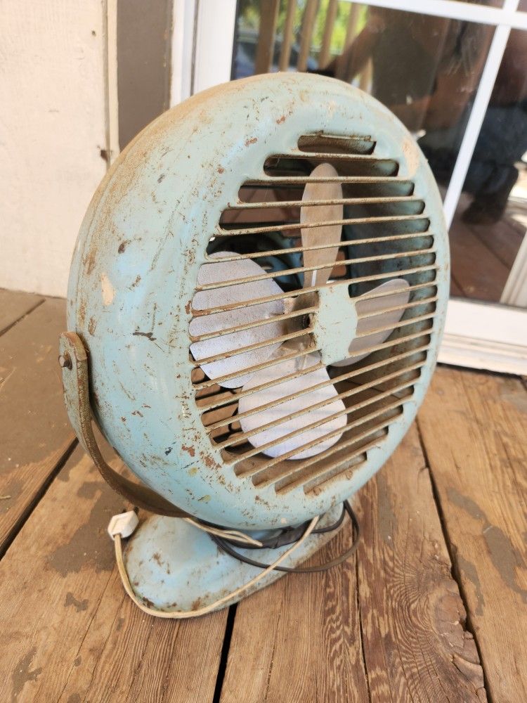 Vintage Desktop Industrial Fan