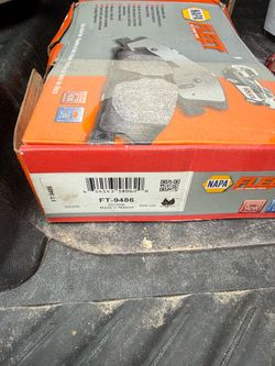 Brand new rear brake rotors and brake pads