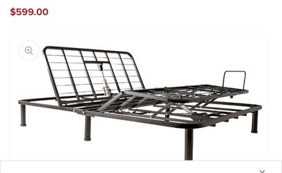 Queen Adjustable bed base w/remote (NO MATTRESS, BASE ONLY)