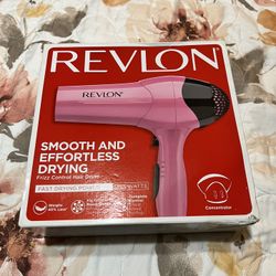 Revlon Smooth And Effortless Drying Hair Dryer New
