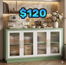 Sideboard buffet cabinet storage bar entry display center piece brand new