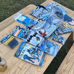 Batman B Day Party Stuff. 