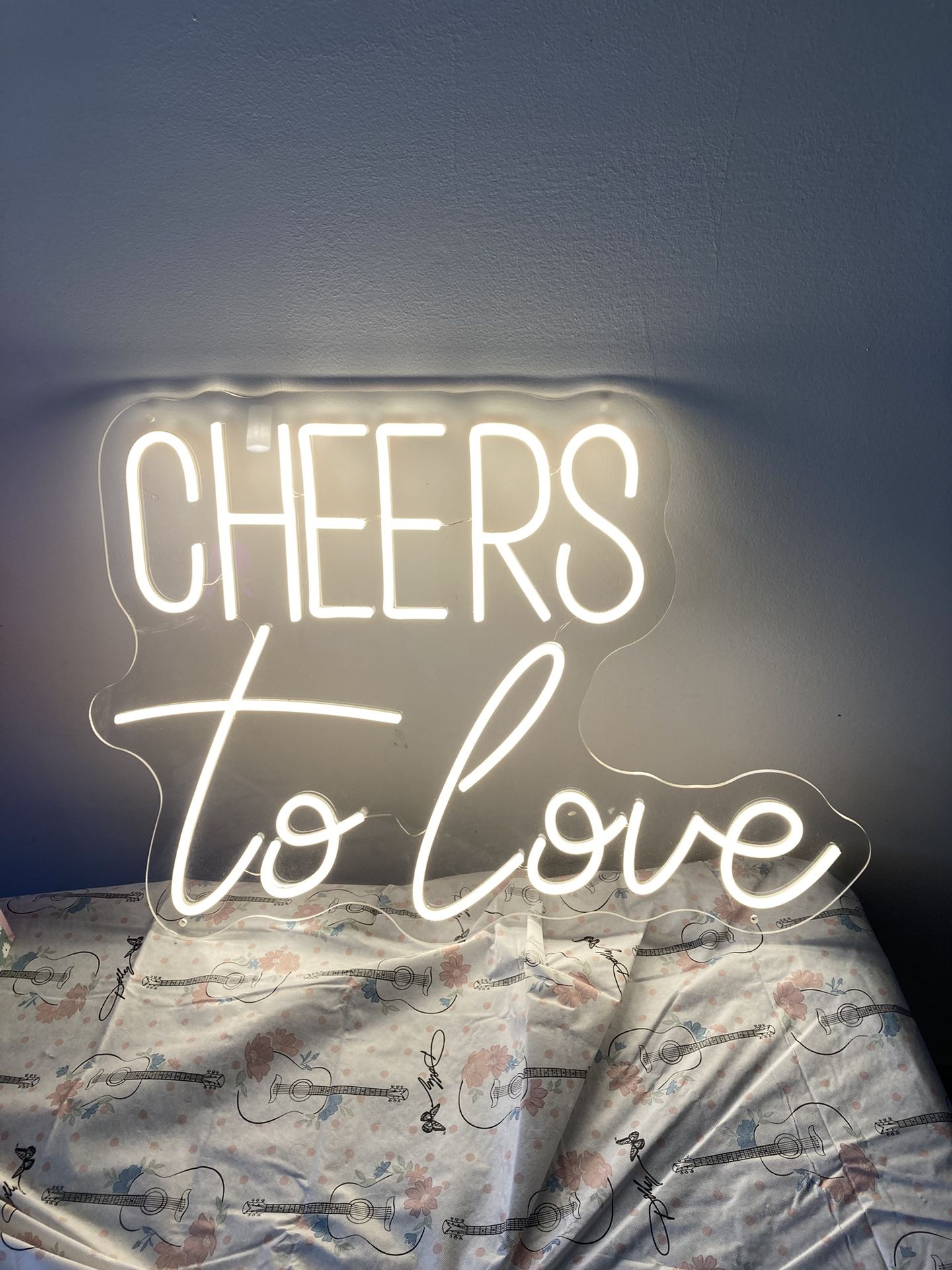 Cheers To Love LED Sign