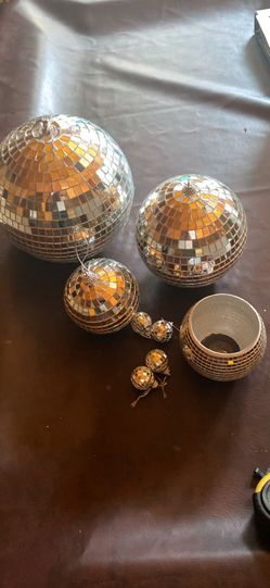 Party decoration disco balls