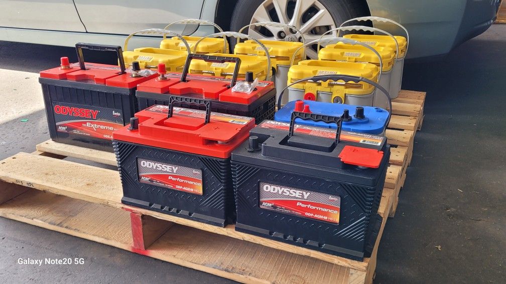 Odyssey Extreme 31 Odyssey Extreme 24 Marine OPTIMA 34 78 48 H6 YELLOW TOP OPT8014-045 8014-045 D34/78 YellowTop Dual Purpose car truck Battery