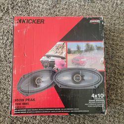 KICKER SPEAKERS 4X10