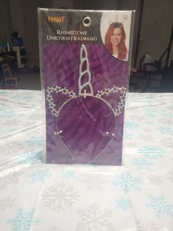Rhinestone Unicorn Headband
