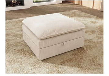 Corduroy Ottoman