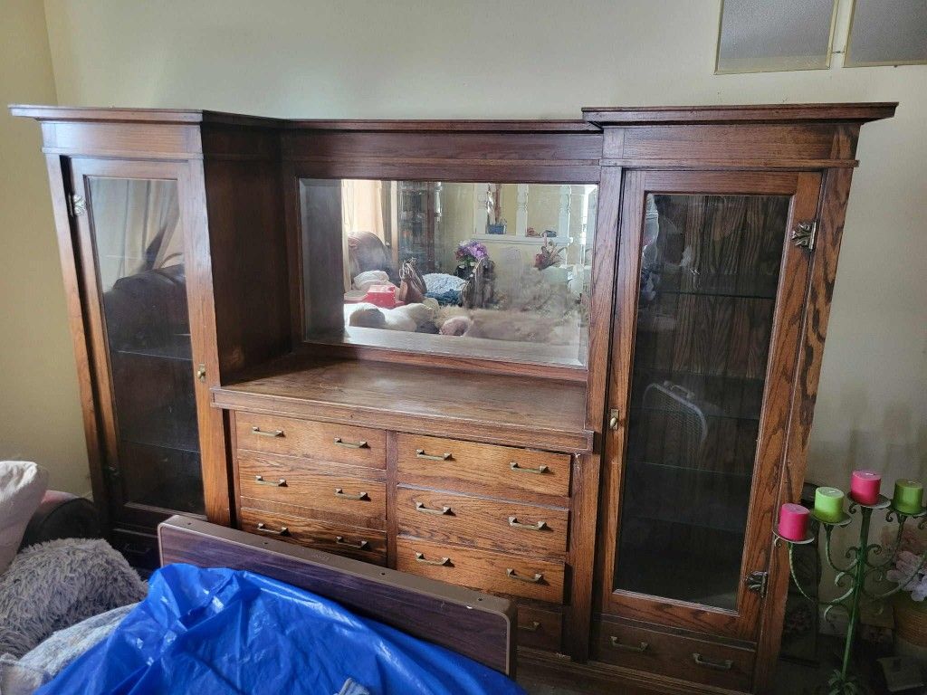Antique Buffet Cabinet