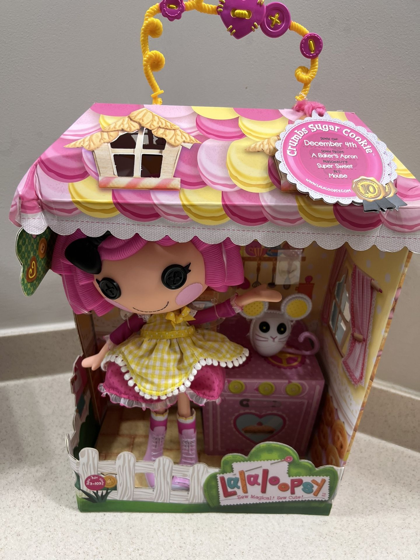 Lalaloopsy Crumbs Sugar Cookie Doll (New)