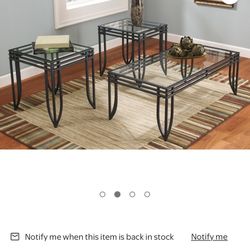 Ashley Furniture Coffee Table Set
