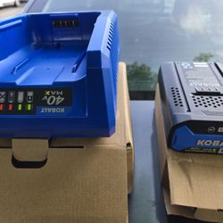 Kobalt Charger & Battery 