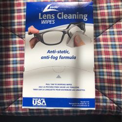 Lens Cleaning Wipes (100 Pack)