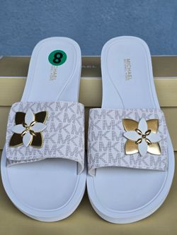 New Michael Kors Women's Slides Size 8 & 9 Only