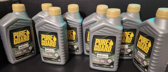 Pureguard SAE 5W30 Full Synthetic Engine oil  Dexos 1 Gen 3 (8 quarts)