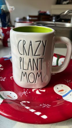 Rae Dunn New Crazy Plant Mom Mug 