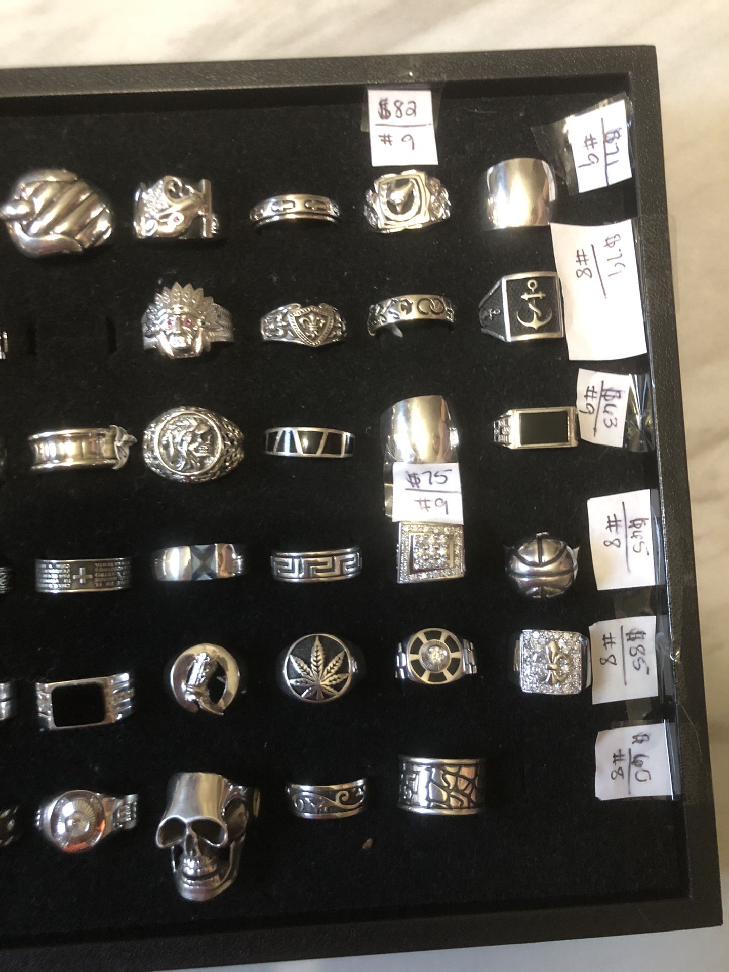 Real Silver Rings For Men And Women