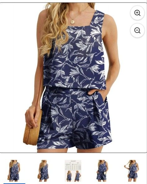 Brand New cotton 2 piece dress. Size M