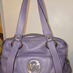 Michael Kors Purple Purse