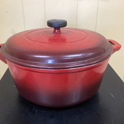 Enameled Cast Iron Dutch Oven