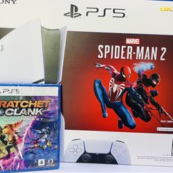 PlayStation-5 Spider-Man 2 Disc with Free Game (offer Expires 20th April)