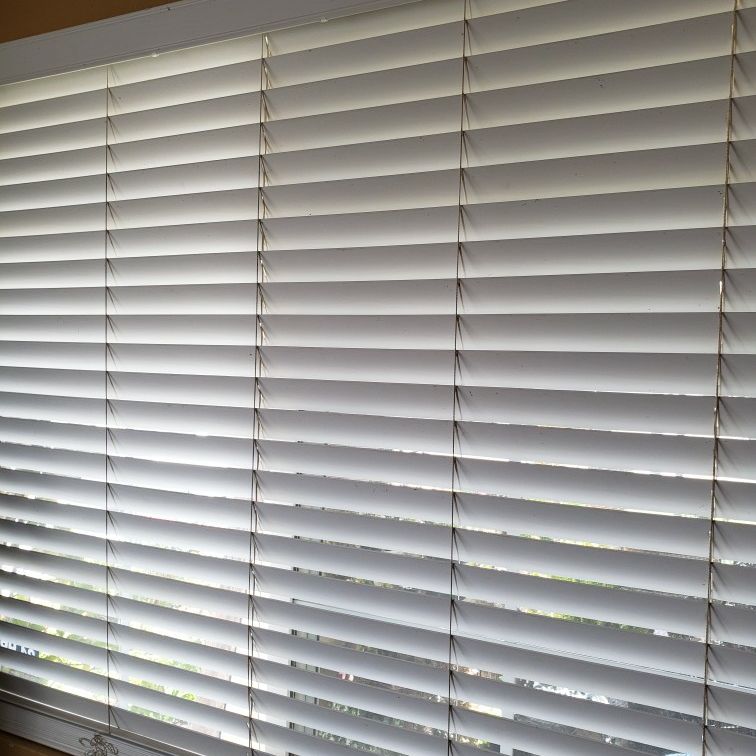 Brand New White Window Blinds.