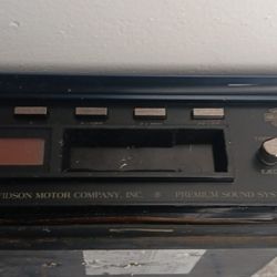 Harley  Davidson  Radio  And Cassette  Player.