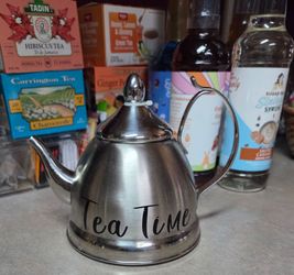 Stainless Steel Tea Time Teapot