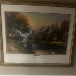 Kinkade’s Cobblestone Bridge 