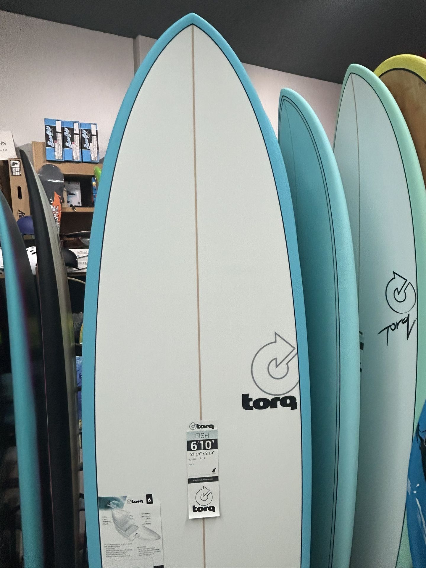 New 6-10 Epoxy Fish Surfboard At Catch A Wave Surfshop